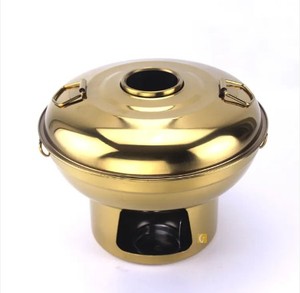 Moonstar Collection Acier Inoxydable Hot Pot Argent design unique Pot De Service Pour Table À Manger Hôtel Maison Serveur Pot Offre Spéciale - Product Image 4