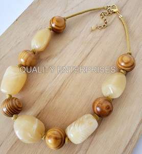 สร้อยคอเรซินสำหรับผู้หญิงเครื่องประดับแฟชั่นดีไซน์100% มีเอกลักษณ์สำหรับงานแต่งงานงานครบรอบ - Product Image 5