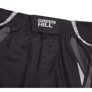 GREEN HILL 2023 Shorts de MMA Negros de Diseño Personalizado, Ropa Deportiva Lavada para Muay Thai y Artes Marciales - Product Image 3