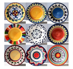 Cuencos de arcoíris, cuencos de cerámica chapados en cereales, platos con personalización, utensilios de cocina hechos a mano con acabado brillante - Product Image 4