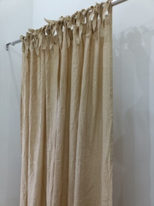 Custom Size 100% Linen Rod Pocket Modern All-Season <b>Curtain</b> Panel Medium <b>Weight</b> (160 G/m2) <b>for</b> Home Hotel Banquet Window Use - Product Image 2