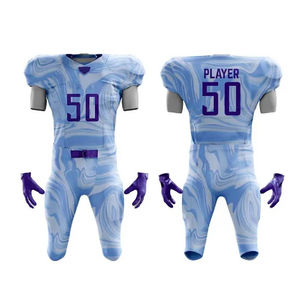 Maillots de football américain pour enfants avec logo personnalisé, maillot à 12 panneaux, uniforme de football américain - Product Image 4