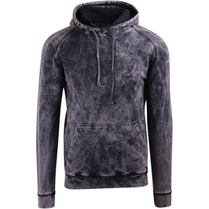Ropa de calle personalizada para hombre, pantalones cortos lavados con ácido de algodón y Sudadera con capucha, chándales para hombre, conjunto de dos piezas - Product Image 2