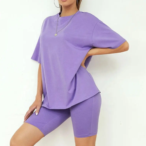 ชุดสตรีทแวร์2025 2ชิ้นสำหรับผู้หญิงชุดเสื้อกล้าม2ชิ้นสำหรับฤดูร้อนชุดขี่จักรยานกางเกงขาสั้นสำหรับผู้หญิงตามสั่ง - Product Image 1