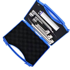 Handheld Stainless Steel Veterinary Diagnostic Injection Laryngoscope Reusable Flexible <b>Fiber</b> <b>Optical</b> <b>Light</b> Pig-HASHIR Model - Product Image 6