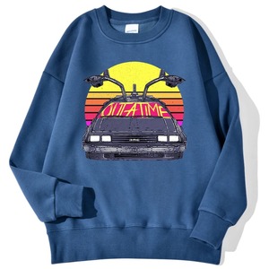 เสื้อสเวตเตอร์สำหรับผู้หญิงเสื้อสเวตเตอร์พิมพ์ลายลำลองสำหรับผู้หญิงทรงหลวมดีไซน์พิเศษออกแบบได้ตามที่ต้องการ - Product Image 4