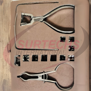 Surtechs Rubber Dam Kit 13 piezas Juego completo de instrumentos de aislamiento dental - Product Image 6