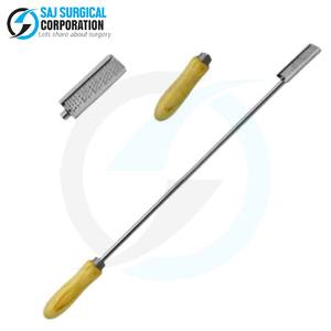 Râpe à dents ergonomique Poignée antidérapante en acier allemand pour une utilisation sans fatigue pendant les longues procédures dentaires - Product Image 3