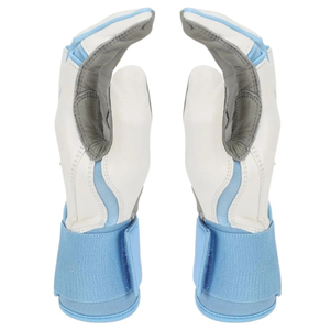 Guantes de bateo de béisbol de cuero duraderos personalizables, antideslizantes, ajuste seguro para jugadores profesionales, receptores de diseño transpirable - Product Image 5