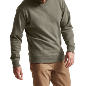 สเวตเชิ้ตคอปกขนแกะทรงพลังสำหรับผู้ชายปรับแต่งได้ตามต้องการนุ่มทนทานสำหรับสวมใส่สบายๆและใส่ออกกำลังกายในฤดูหนาวเทคนิคการย้อมธรรมดา - Product Image 1