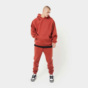 Chándales Personalizados con Logotipo, Transpirables, de Felpa, Algodón, Poliéster, Lisos, para Hombre, con Capucha, Gruesos, Casuales, para Invierno - Product Image 4