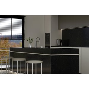 Plans de travail personnalisés pour cuisines et salles de bain en quartz Calacatta, comptoirs en pierre naturelle Carrara Calacata, découpe préfabriquée pour projets hôteliers - Product Image 1