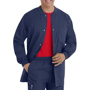Nouvelle Collection Été 2026 : Ensemble de Tenue Médicale Confortable pour Hommes – Haut Col V et Pantalon – Uniforme d'Hôpital, de Médecin et de Spa - Product Image 6