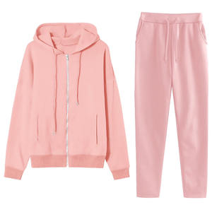 Ensembles de jogging unisexe pour hommes et femmes, confortables et à la mode pour tous les âges pour une utilisation en extérieur avec col à capuche - Product Image 5