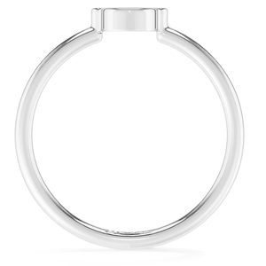 925 argent Sterling empilable bague lunette réglage Malachite pierre précieuse Ahimsa forme tranche fantaisie à la mode unisexe - Product Image 3