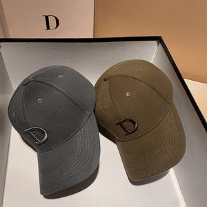 Gorras de béisbol con letras bordadas en 3D de algodón puro, gorras de béisbol de alta calidad, sombreros personalizados con logotipo bordado para mujer - Product Image 1