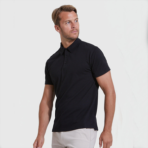Chemise polo pour homme, 100% coton, col montant, coupe parfaite, broderie, fabriquée avec des tissus durables - Product Image 2