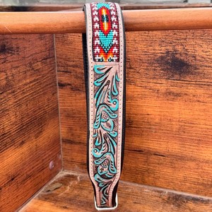 Top Quality Hand Carving and Tooling Cow Leather Soft Padded <b>Dog</b> <b>Collar</b> Best Indian Wholesale Manufacture <b>Dog</b> Uses Low Prices - Product Image 3