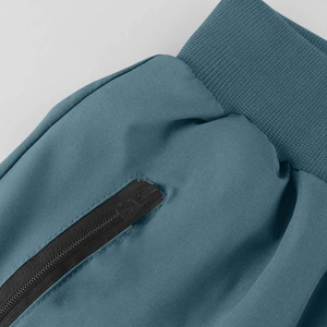 Pantalones pitillo de mujer de alta calidad Nuevo diseño Cintura alta Estampado plano Otoño Oxford Deportivo Flaco Bajo MOQ Venta al por mayor Mejor precio hecho - Product Image 5