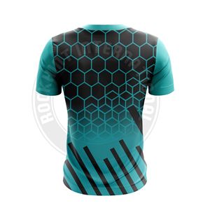 T-shirt classique décontracté en jersey de coton, tissu tricoté lisse, coupe confortable, idéal pour une utilisation régulière, saison estivale et usage quotidien - Product Image 5