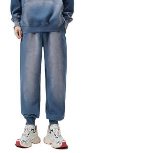 Pantalon délavé à l'acide, vente en gros, sur mesure, mélange de coton 380 g/m², doublure en polaire, pantalon de survêtement ample, fabricant de pantalons de survêtement - Product Image 6