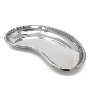 Instruments chirurgicaux de bol de plateau en forme de rein manuel d'acier inoxydable de 10 pouces pour des laboratoires de cliniques d'hôpitaux - Product Image 2