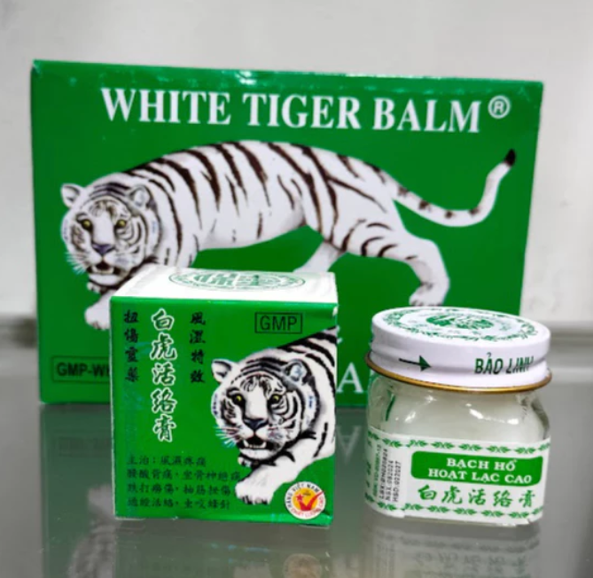 White Tiger Balm: Vietnamese Ointment for Muscle & Joint Pain
