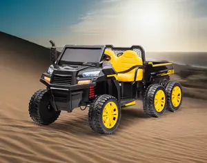 Voiture électrique de luxe pour enfants 24V/12V avec musique, lumières LED, MP3, télécommande Bluetooth - Product Image 3