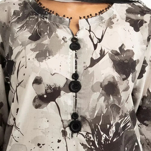 Vestido de fiesta para mujer, traje de Boutique/bordado hecho a mano, vestido de fiesta de 3 piezas, última colección para fiesta y boda - Product Image 1