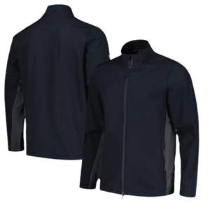 Veste Softshell pour homme en gros-Personnalisable Extérieur Coupe-vent Imperméable Fermeture à glissière Col roulé 100% Polyester - Product Image 5