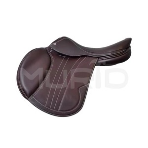 Gran oferta de productos de Carreras de Caballos ingleses de India American Leather New Look Saddle Anti-Transpirable Equipo de entrenamiento de caballos - Product Image 6