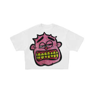 เสื้อยืดผู้ชายผ้าฝ้าย100% กราฟิกทรงโอเวอร์ไซส์ - Product Image 6