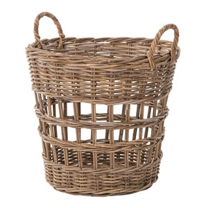 Panier de rangement et de lavage en rotin avec poignées, paniers de rangement faits à la main en rotin naturel, multifonctionnels et modernes, fabriqués au Vietnam - Product Image 4