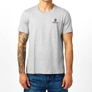 Camiseta extragrande de 100% algodón personalizada para hombre, alta calidad, 230gsm, peso pesado, DTG, serigrafía, diseño liso - Product Image 1