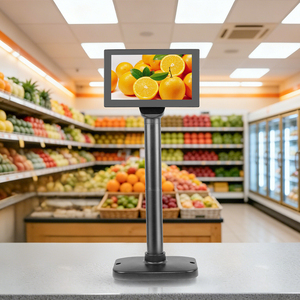Máquina POS OEM con Pantalla LCD IPS de 7 Pulgadas, Soporte Ajustable, Solo USB, para Comida Rápida para Llevar, Pantalla Secundaria - Product Image 1