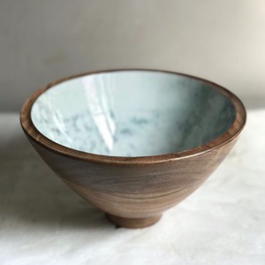 ชามคละแบบลายไม้มะม่วงพร้อมช้อน,ชุดชามสลัดผลไม้พร้อมเซิร์ฟเวอร์ - Product Image 2