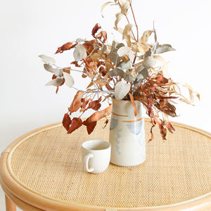 เครื่องจักสานหวายติดกับโต๊ะโต๊ะดีไซน์ผลิตมือตกแต่งเฟอร์นิเจอร์บ้านจากโรงงานเวียดนามโดยตรง - Product Image 3