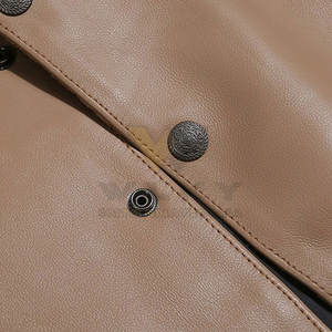 Ropa de moda 2024 Chalecos de cuero Transpirable Personalizado Buena calidad Diseño superior Hombres Chaleco de cuero - Product Image 4