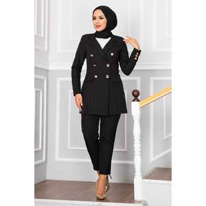 ชุดสูทลายทาง2ชิ้นปกกระเป๋า-2 - Product Image 4