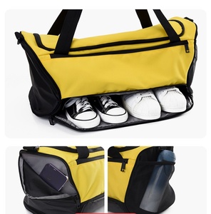 Gran oferta, bolsa de lona de gran capacidad, bolsa de viaje impermeable a la moda para gimnasio, Fitness, poliéster para hombres y mujeres, para deportes al aire libre - Product Image 4