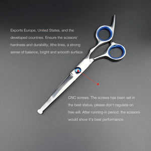 Ciseaux de coupe de cheveux Kit de cisailles amincissantes ensemble de ciseaux de coiffeur en acier inoxydable pour coiffeur coupe de cheveux coiffure - Product Image 4