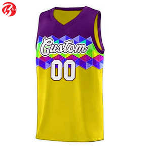 Pantalones cortos de baloncesto de verano para hombres de alta calidad Buena venta Nuevo estilo Uniforme de calidad premium con estampado BSCI para adultos - Product Image 2