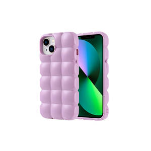 Funda de Silicona Flexible Brillante de Primera Calidad de la Serie OMSY Dom Dom para iPhone 13, Funda Protectora con Función Antihuellas - Product Image 2