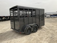 Remorque professionnelle robuste pour l'élevage, 4 essieux, transport de bétail et de chevaux, vente en gros