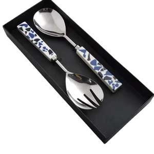 Hot Selling Flatware Set With Resin Handle Stainless Stee Cutlery Set Tabletop Modern Design <b>Place</b> <b>Setting</b> - Product Image 6