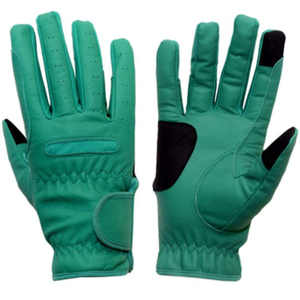 Fabrica guantes ecuestres para montar a caballo para unisex Color sólido Mejor material Guantes para montar a caballo - Product Image 2