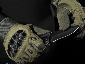 Gants tactiques de tir de chasse en plein air d'hiver d'approvisionnement d'usine gants tactiques de protection de doigt complet avec Logo personnalisé - Product Image 4