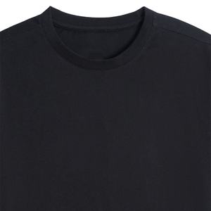 T-shirts en coton doux vierges en gros, personnalisables avec logo, pour hommes, col rond, manches courtes, fabricant et fournisseur de vêtements OEM ODM, États-Unis - Product Image 3