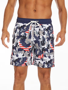 Pantalones cortos deportivos personalizados de buena calidad para entrenamiento de gimnasio de secado rápido, pantalones cortos deportivos Unisex, pantalones cortos de poliéster Spandex por sublimación - Product Image 5