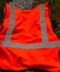 Chaleco DE SEGURIDAD Chaleco de seguridad de alta visibilidad para hombre XL Naranja Reflectante Ropa DE TRABAJO Streetwear - Product Image 4